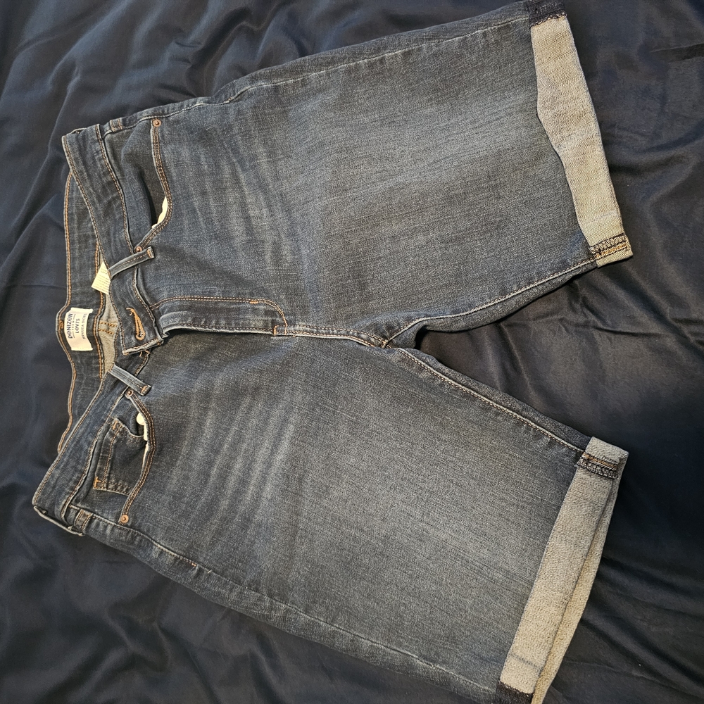 Levi's Blue Denim Bermuda Shorts